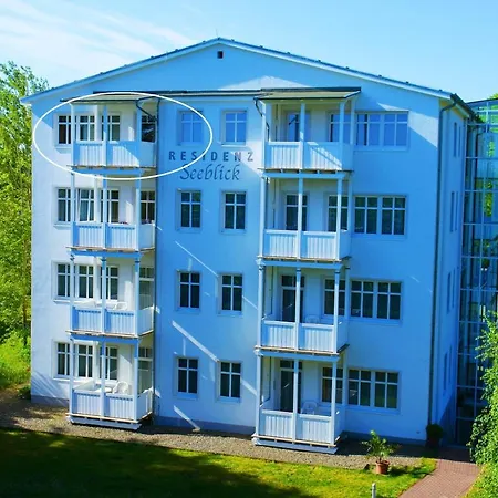 Residenz Seeblick 25 Mit Balkon Und Meerblick Apartmán Sellin (Rugen)